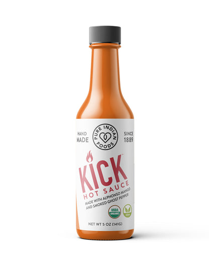 KICK Hot Sauce, Certified Organic - 5 oz