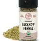 A bottle of 2.15 oz whole organic fennel seeds from Pure Indian Foods