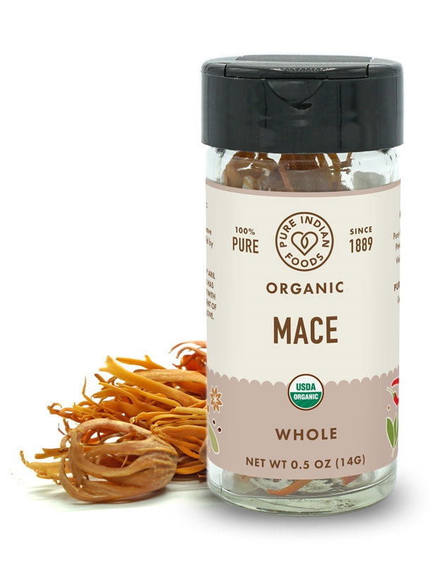 Mace, Certified Organic Whole and Ground Pure Indian Foods