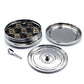 Indian Spice Tray (Spice Box or Spice Rack - also known as Masala Dani or Masala Dabba), Stainless Steel