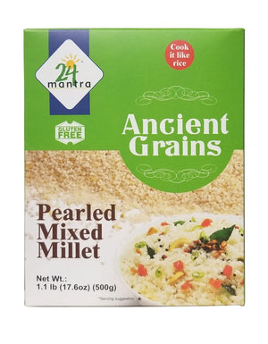 Pearled Mixed Millet, 1.1 lbs (500g)