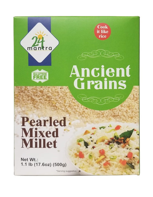 Pearled Mixed Millet, 1.1 lbs (500g)