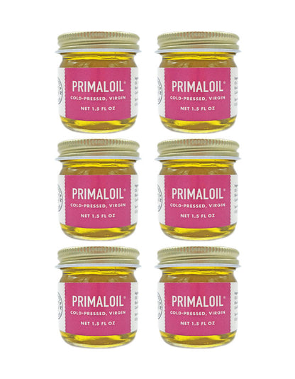 Travel sized jars of Primal Oil fro Pure Indian Foods
