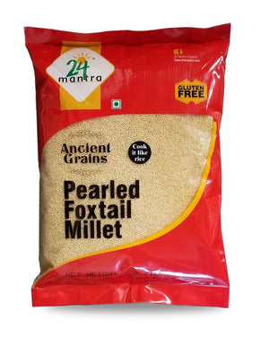 Pearled Foxtail Millet (Parboiled), 2.2 lbs (1000g)