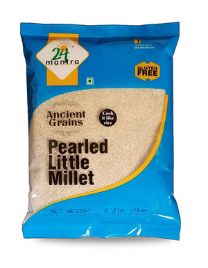 Pearled Little Millet (Parboiled), 2.2 lbs (1000g)