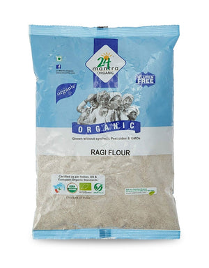 Ragi Flour  (Finger Millet) 2 lbs., Certified Organic