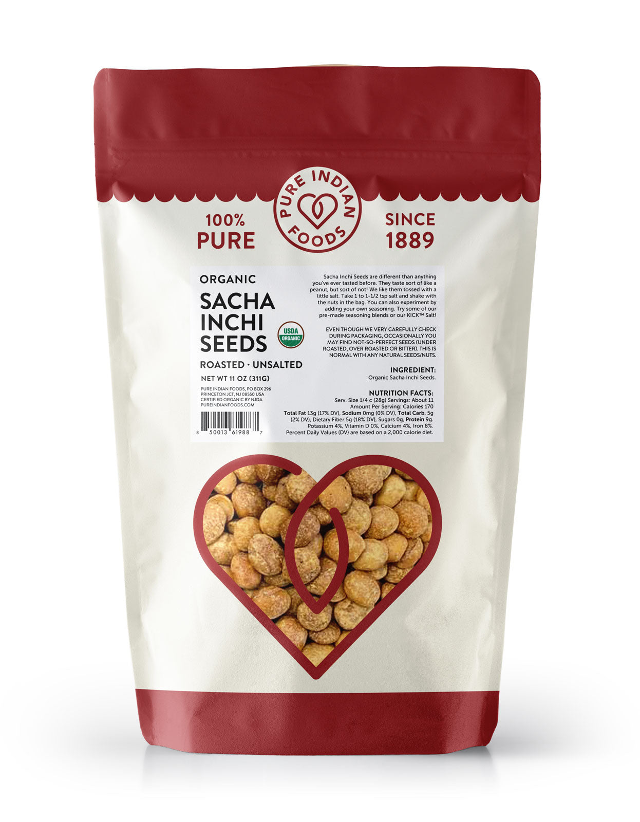sacha inchi seeds for planting Sacha Inchi Seeds (Roasted, Unsalted), Certified Organic