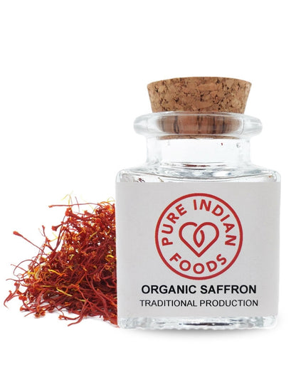 1 jar of Pure Indian Foods Organic Saffron