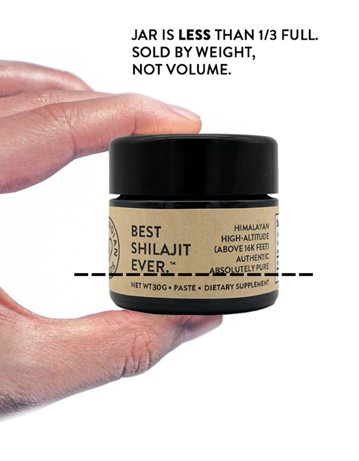 Best Shilajit Ever - Authentic, 100% Pure Himalayan (High-Altitude, >16K ft) Black Resin Paste