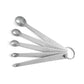 Mini Stainless Steel Measuring Spoons Set, with 5 Spoons (Tad, Dash, Pinch, Smidgen, Drop)