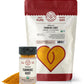 Pure Indian Foods Organic Turmeric Powder with 4-5% naturally occurring high curcumin content.