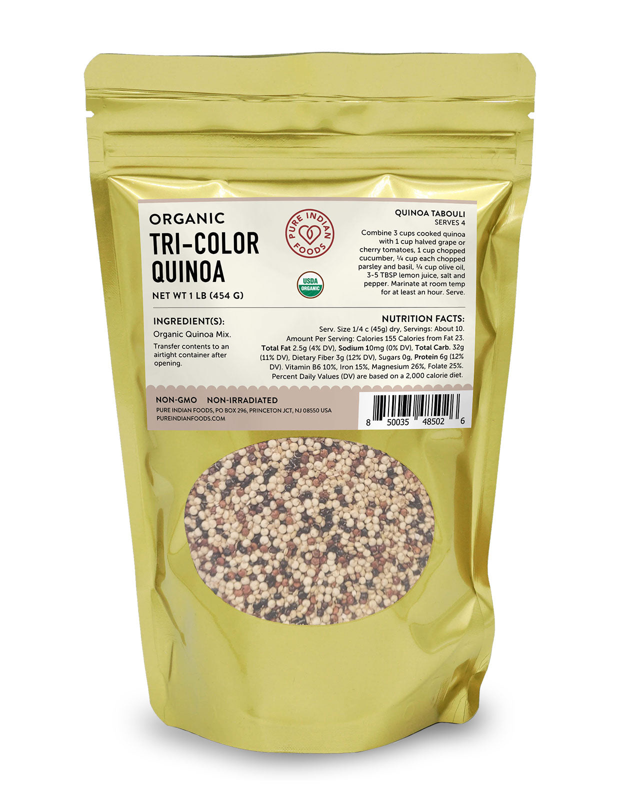 Organic Tri-Colored Quinoa