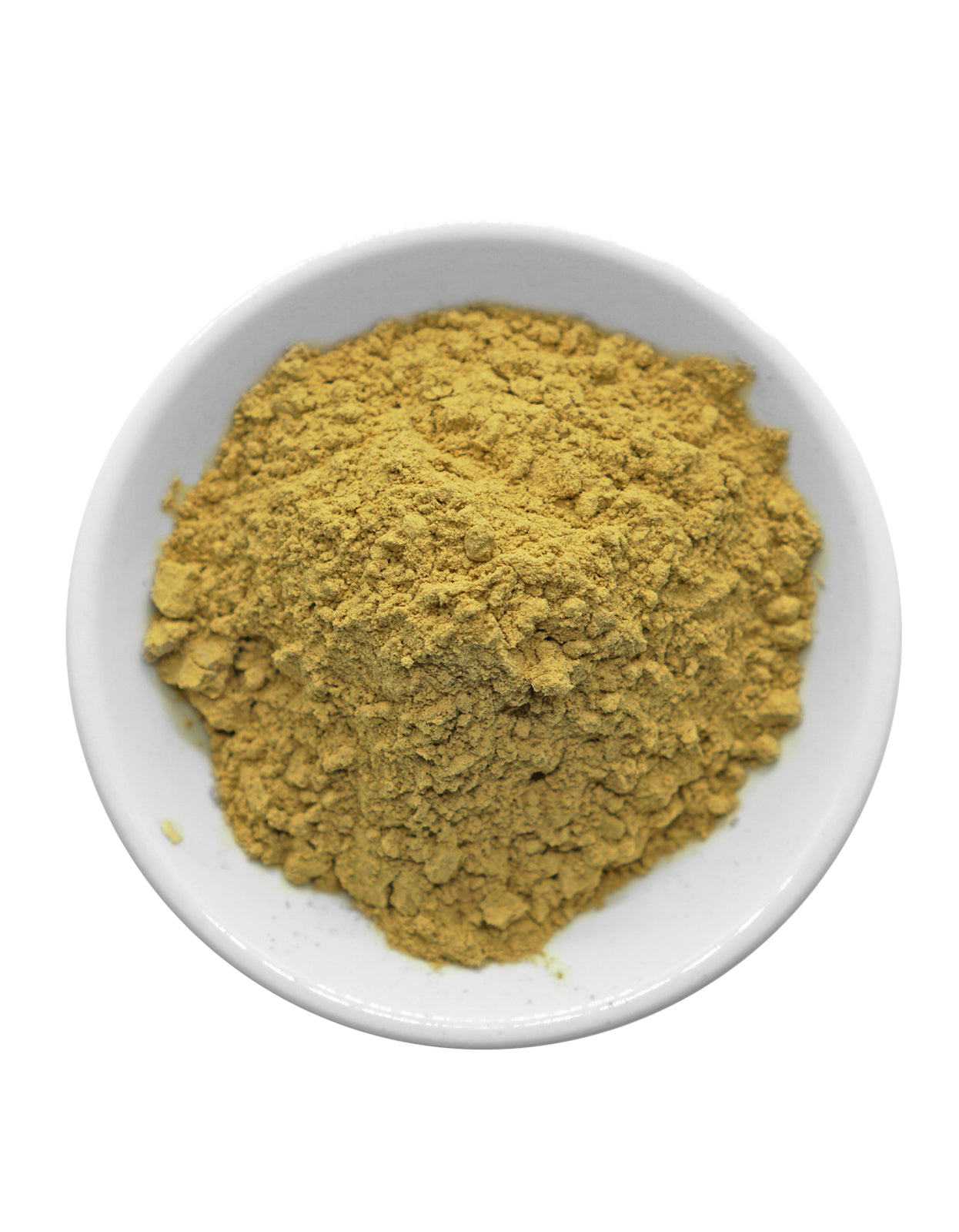 A bowl of our high quality low-temperature processed triphala powder