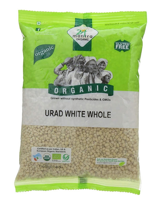 Urad Daal Whole without Skin, Organic