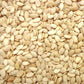 Close up view of raw organic watermelon seeds for eating
